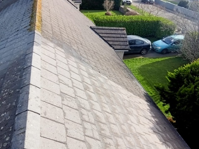 Roof and Gutter Cleaning, Dublin, Wicklow, Wexford, Moss Removed